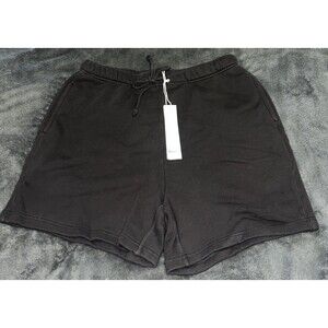 LARGE Elwood Clothing Core Vintage Black Sweat Shorts